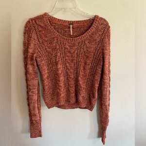 Free People knit sweater